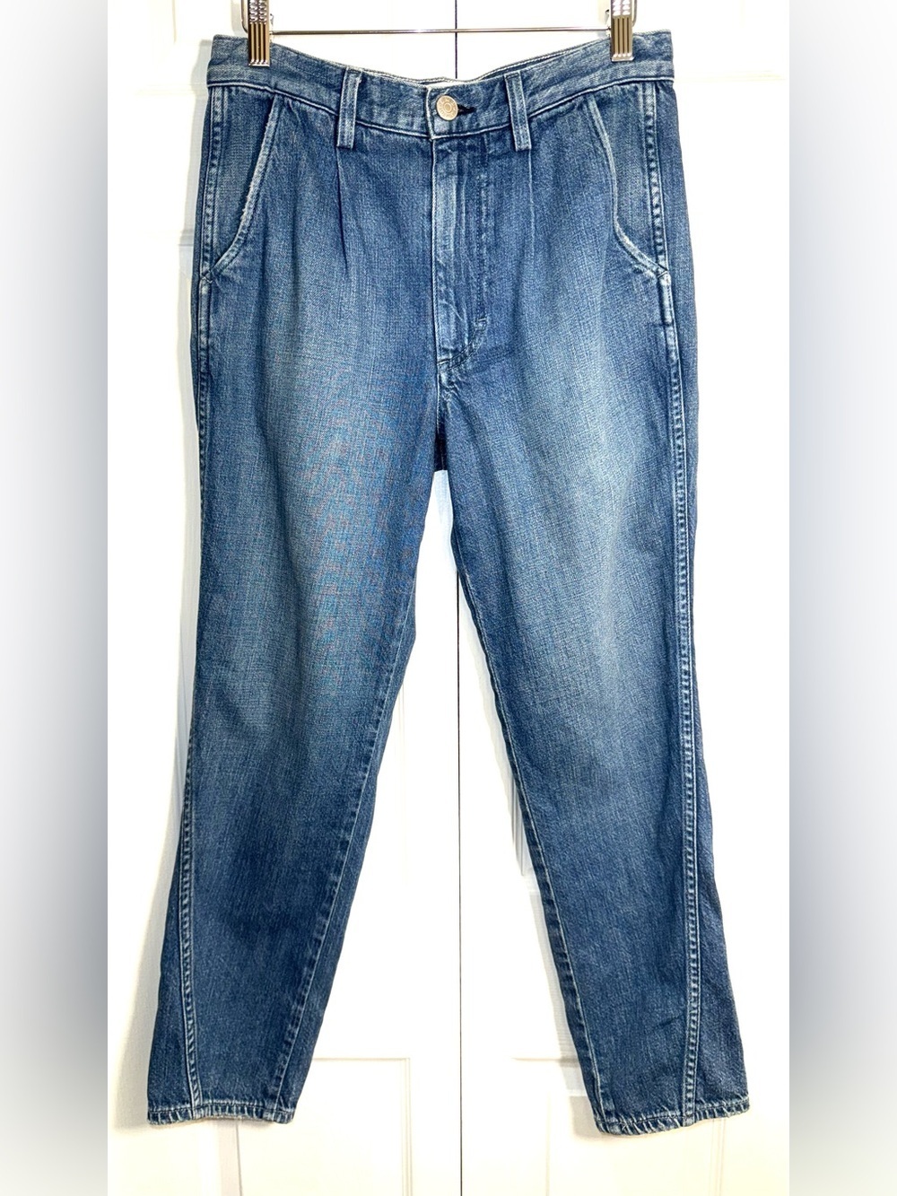 AMO New Slouch Trouser Jeans Relaxed Tapered Denim Sz 26 Sample